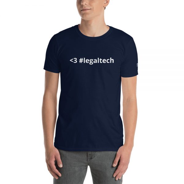 love #legaltech unisex t-shirt - Image 4