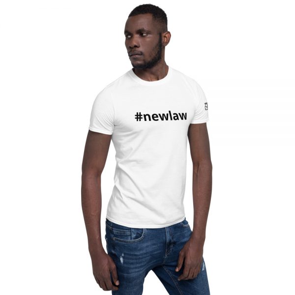 #newlaw unisex soft t-shirt - Image 3