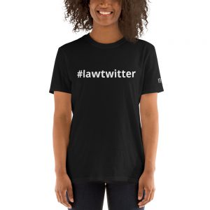 #lawtwitter unisex t-shirt