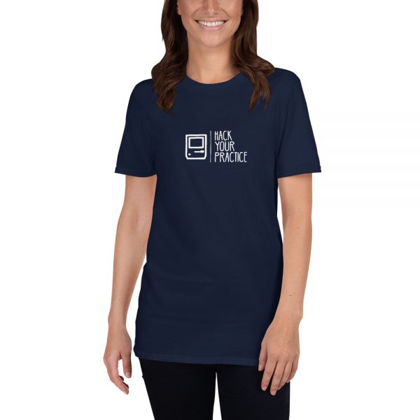 #HackYourPractice logo unisex t-shirt - Image 3