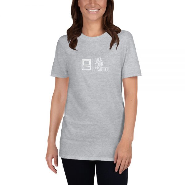 #HackYourPractice logo unisex t-shirt - Image 7